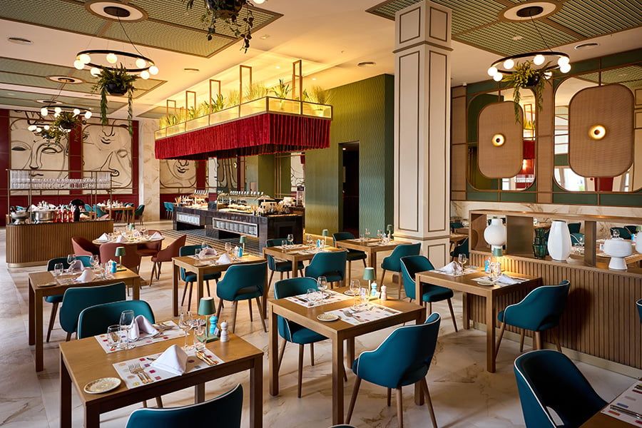 Restaurant at Hotel Riu Palace Bavaro
