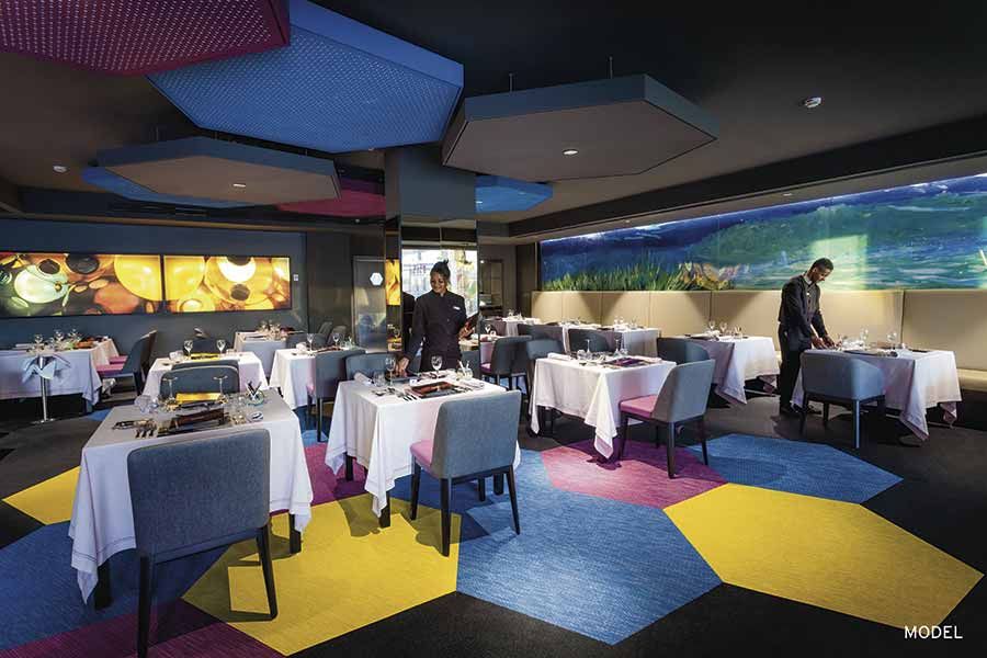 Restaurant at Hotel Riu Palace Boavista