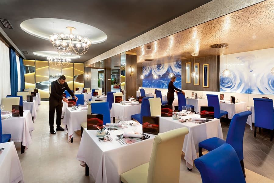 Restaurant at Hotel Riu Palace Boavista