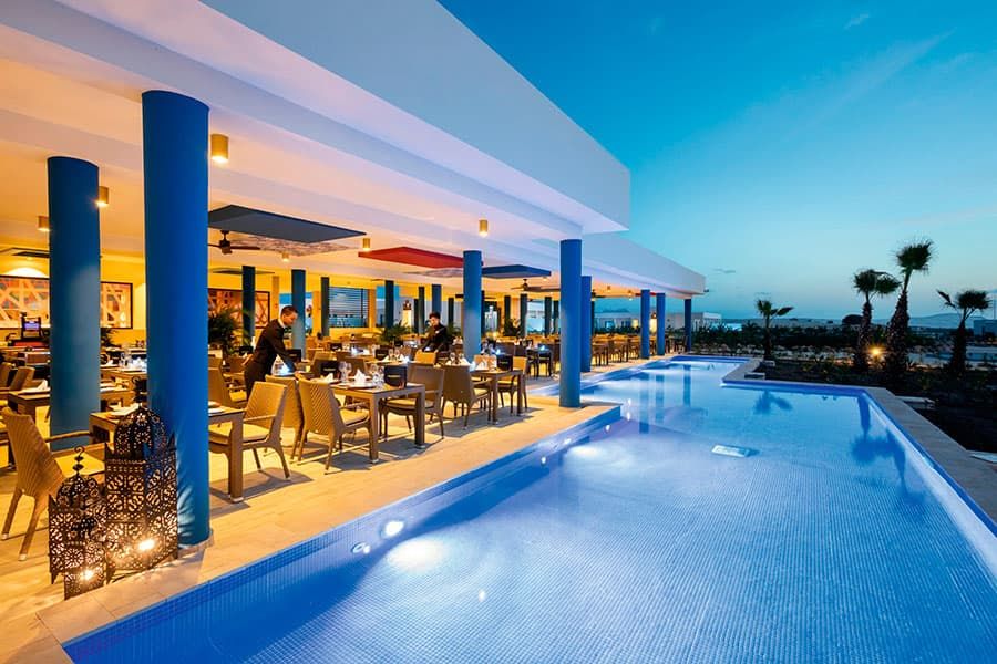 Restaurant at Hotel Riu Palace Boavista