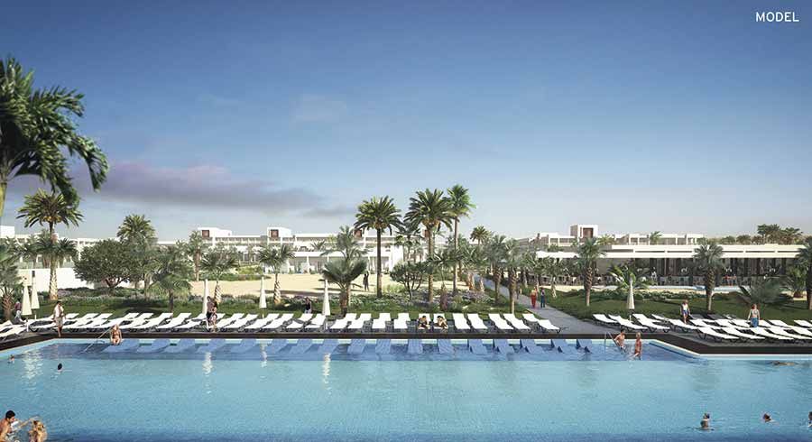Swimming pool area at Hotel Riu Palace Boavista