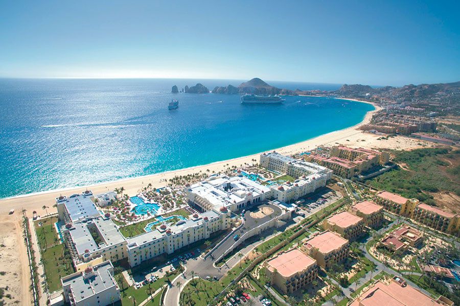 Resort exterior at Hotel Riu Palace Cabo San Lucas