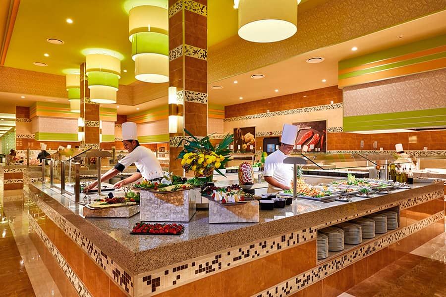Restaurant at Hotel Riu Palace Costa Mujeres
