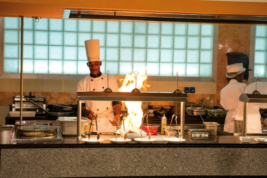 Restaurant at Hotel Riu Palace Jamaica