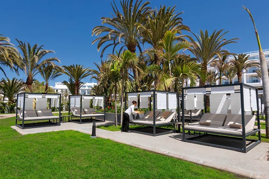 Resort exterior at Hotel Riu Palace Maspalomas