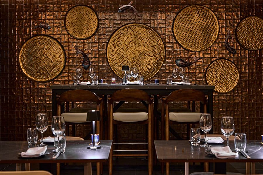 Restaurant at Hotel Riu Palace Mauritius