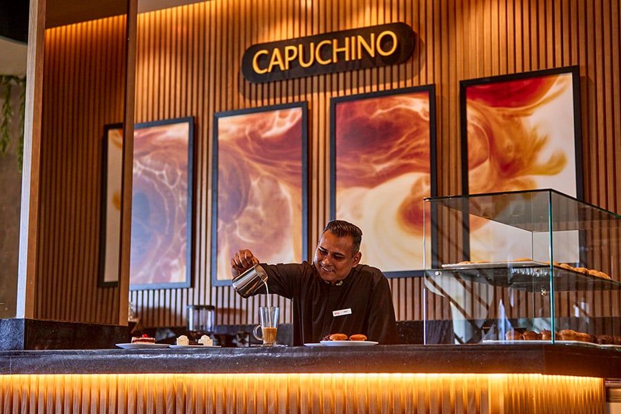 Restaurant at Hotel Riu Palace Mauritius