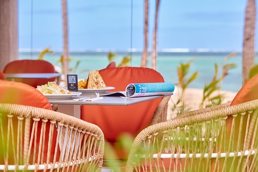 Restaurant at Hotel Riu Palace Mauritius