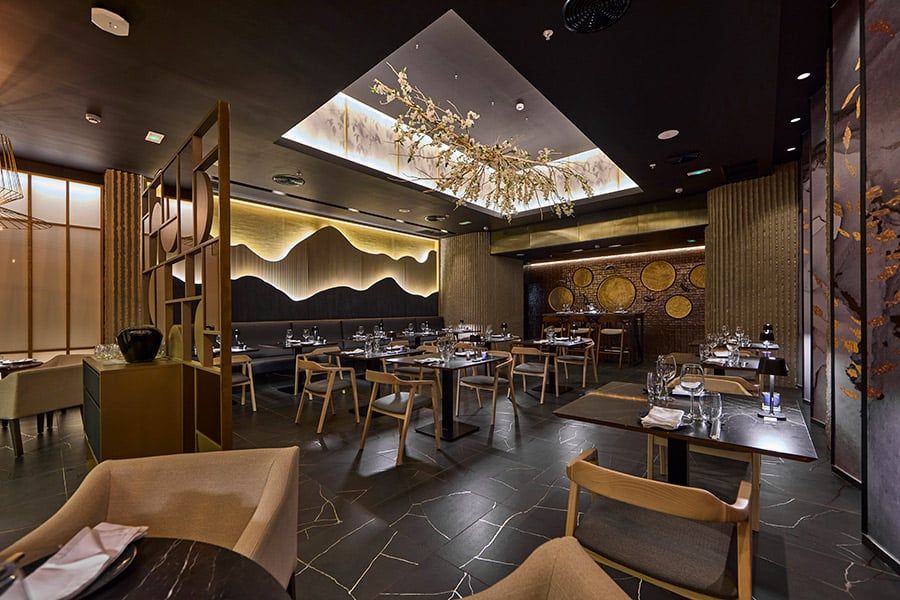 Restaurant at Hotel Riu Palace Mauritius