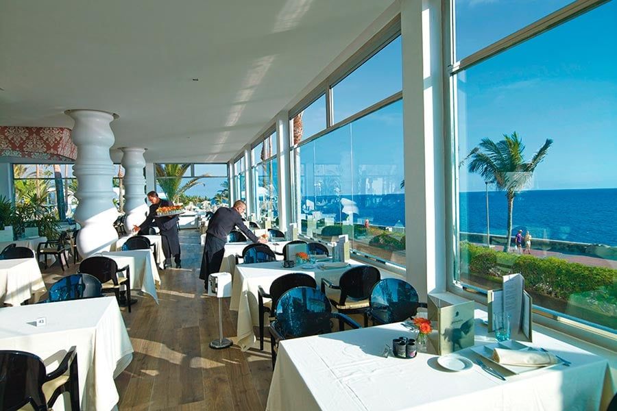 Restaurant at Hotel Riu Palace Meloneras