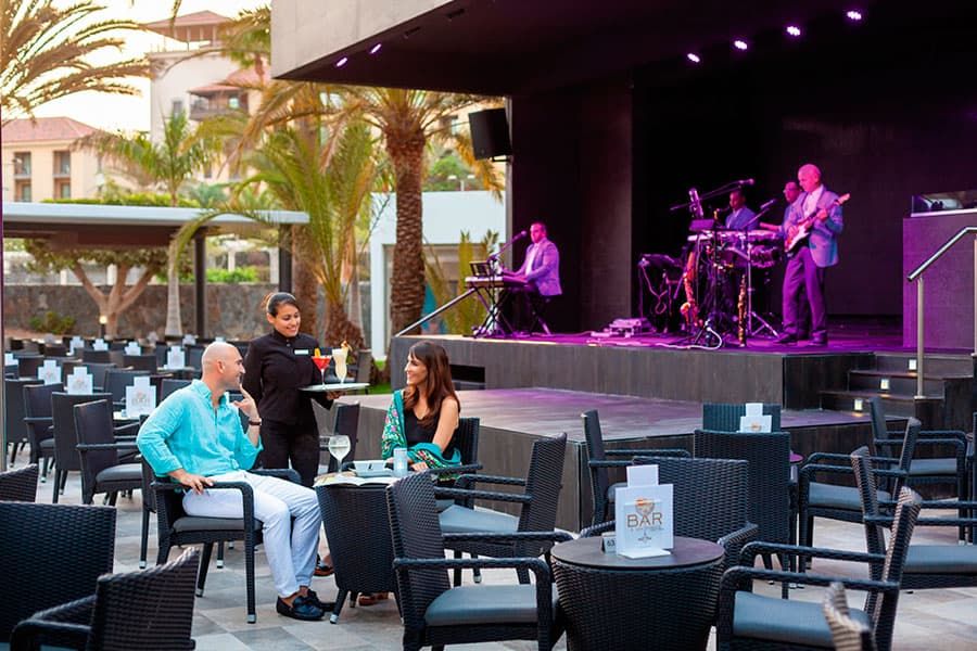 Restaurant at Hotel Riu Palace Oasis