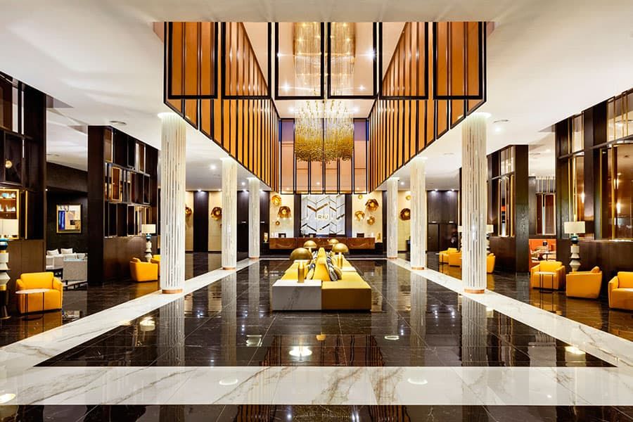 Lobby at Hotel Riu Palace Oasis