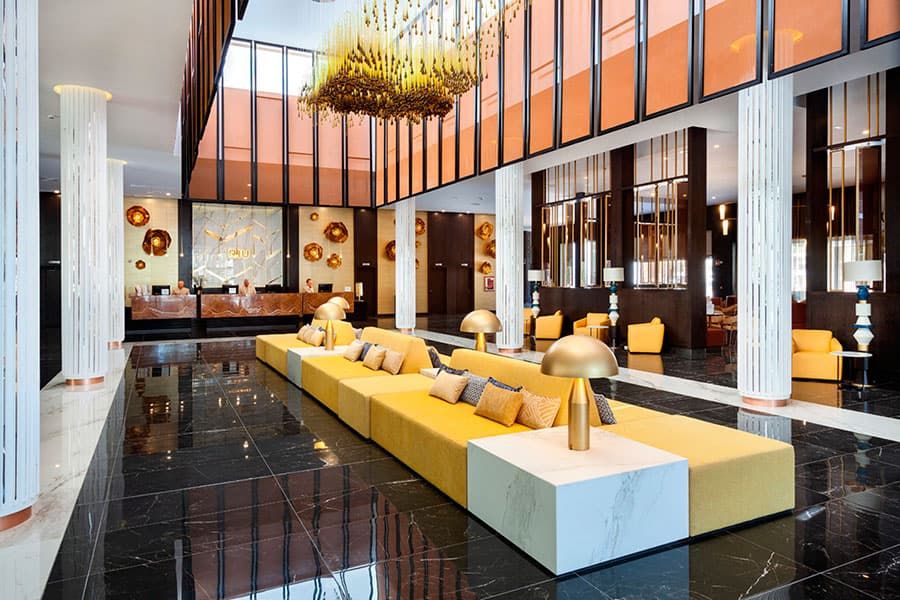 Lobby at Hotel Riu Palace Oasis