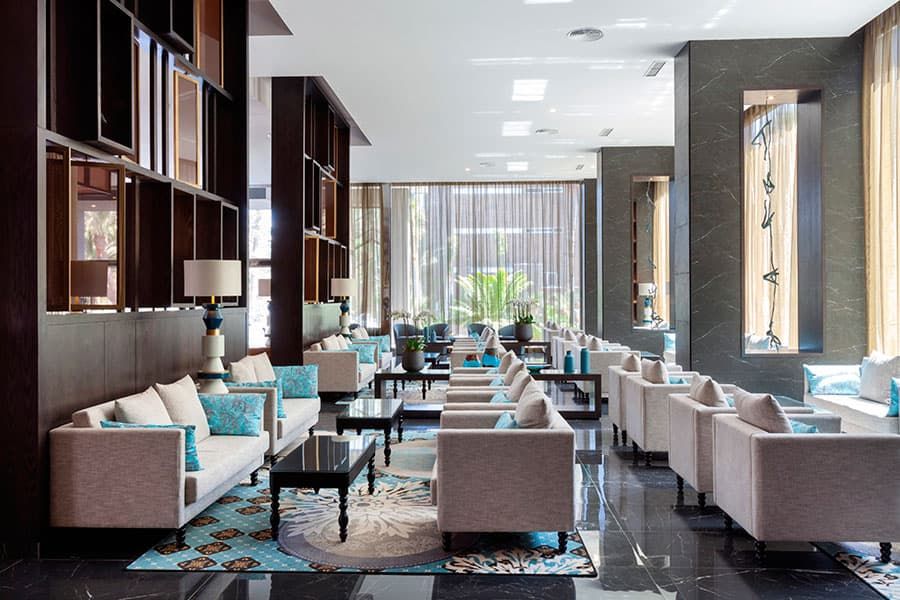 Lobby at Hotel Riu Palace Oasis