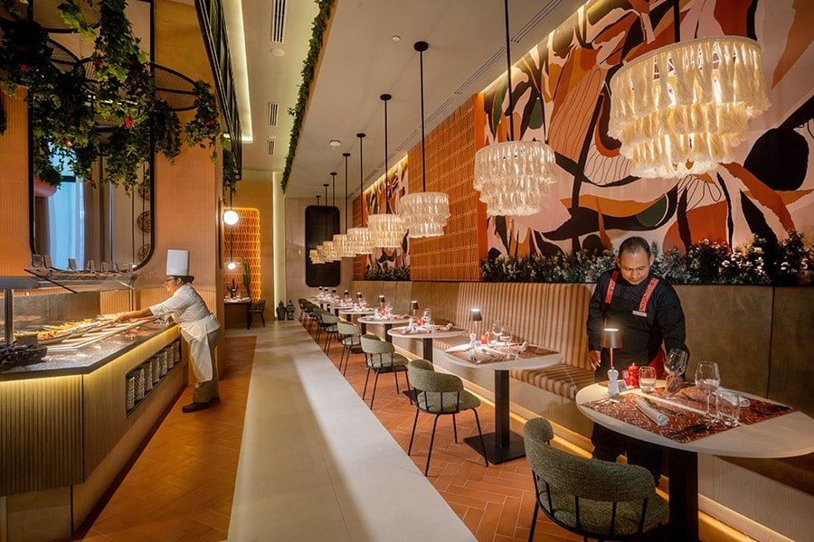 Restaurant at Hotel Riu Palace Pacifico