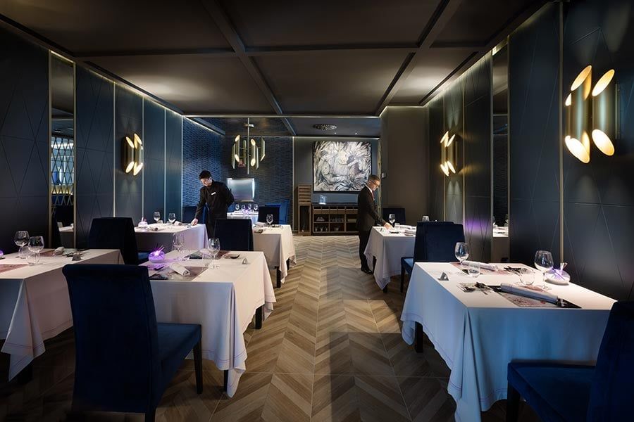 Restaurant at Hotel Riu Palace Palmeras