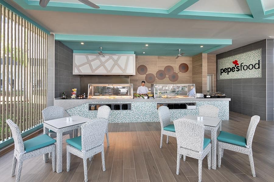 Restaurant at Hotel Riu Palace Palmeras
