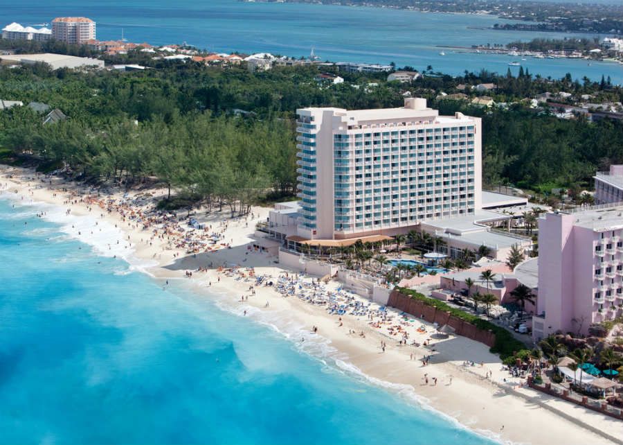 Beach at Hotel Riu Palace Paradise Island