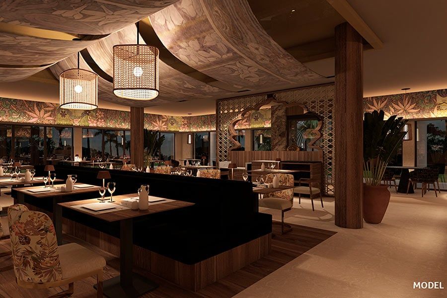 Restaurant at Hotel Riu Palace Phuket