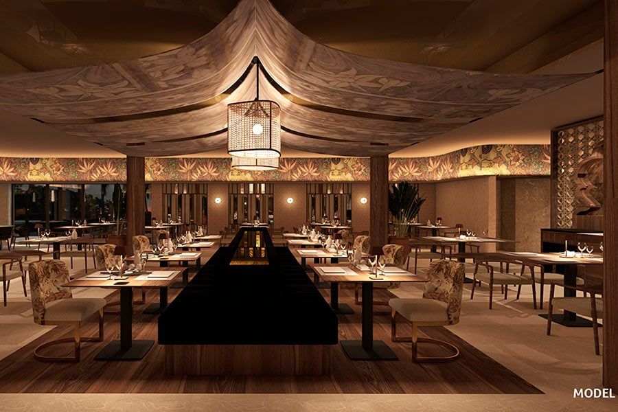 Restaurant at Hotel Riu Palace Phuket