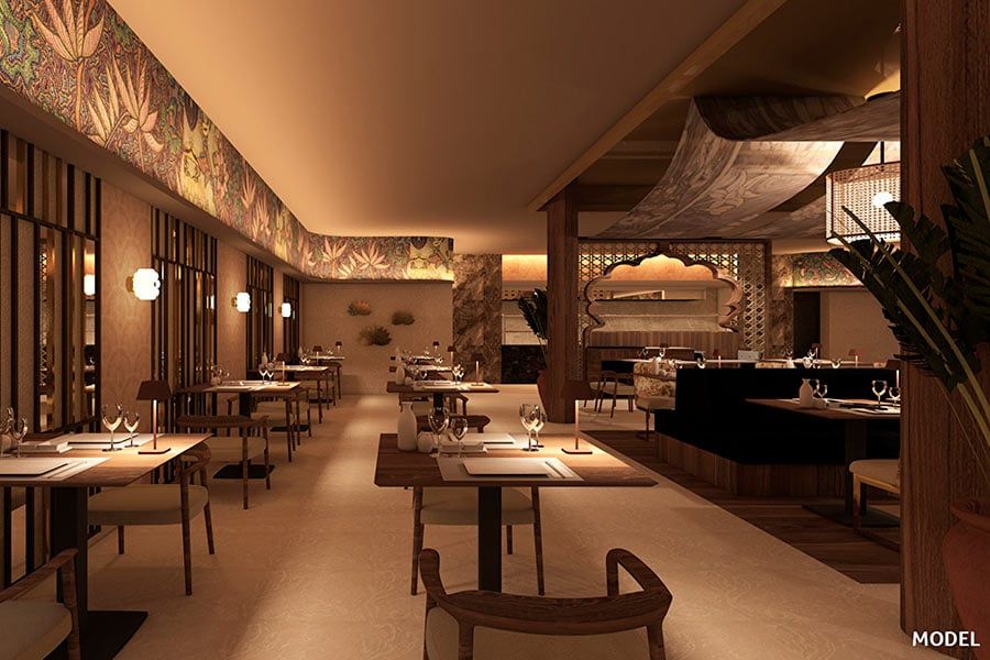 Restaurant at Hotel Riu Palace Phuket