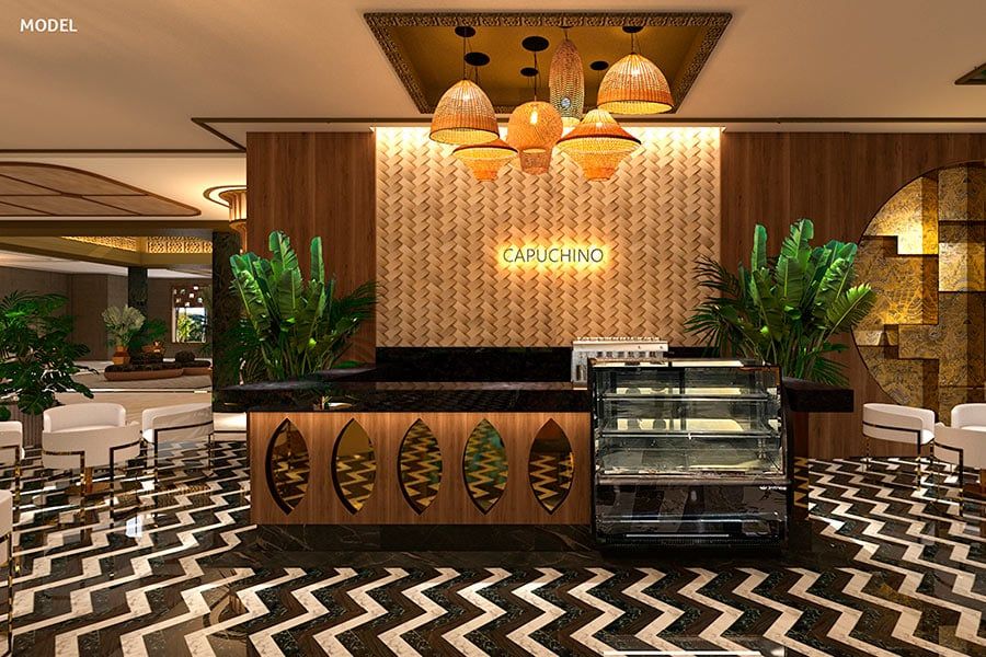 Restaurant at Hotel Riu Palace Phuket