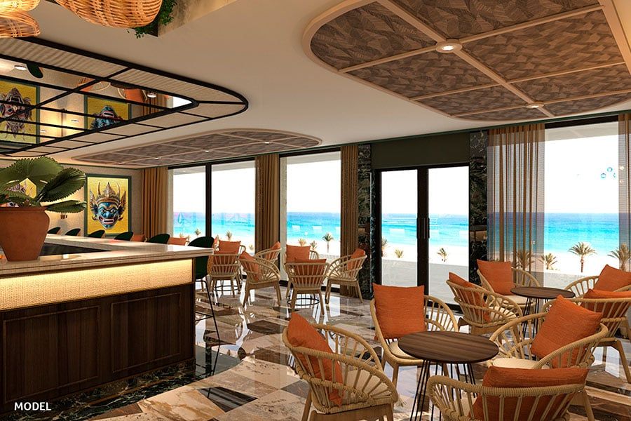 Restaurant at Hotel Riu Palace Phuket