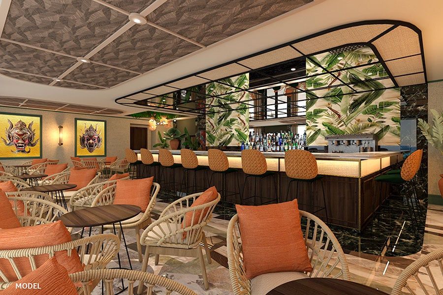 Restaurant at Hotel Riu Palace Phuket