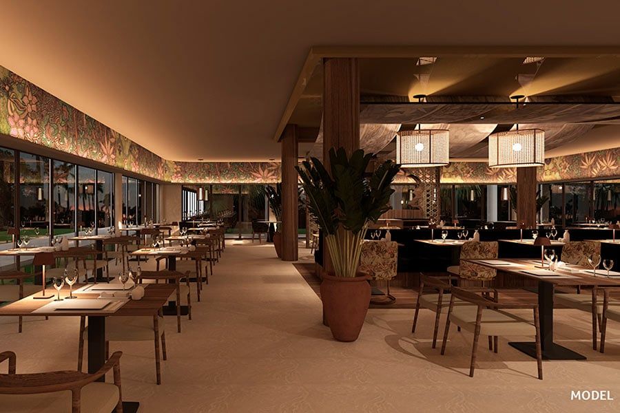 Restaurant at Hotel Riu Palace Phuket