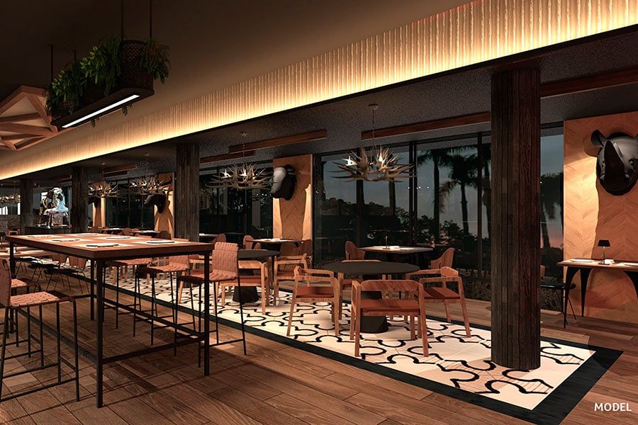 Restaurant at Hotel Riu Palace Phuket