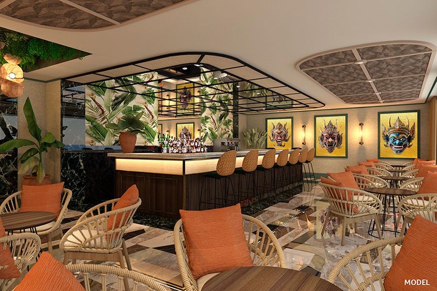 Restaurant at Hotel Riu Palace Phuket