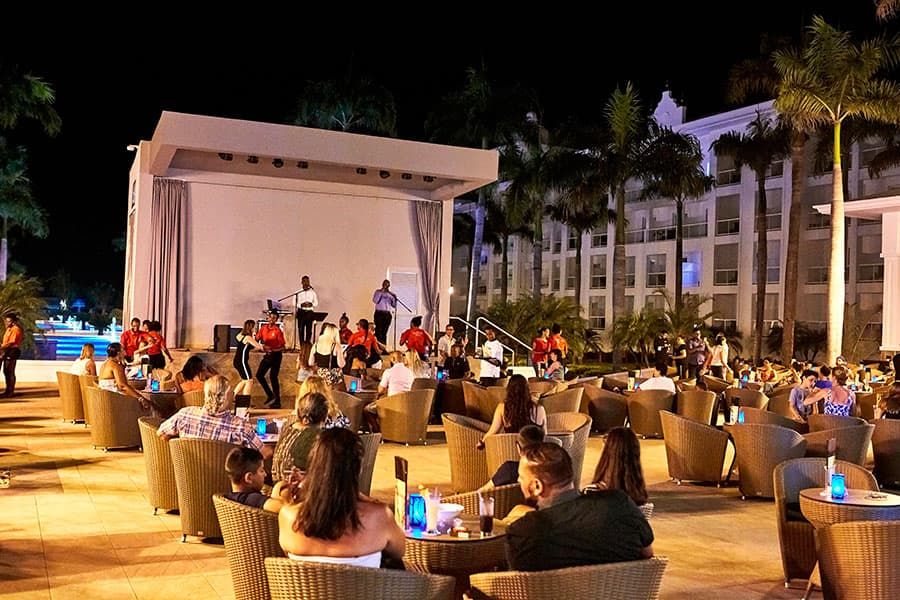 Restaurant at Hotel Riu Palace Punta Cana