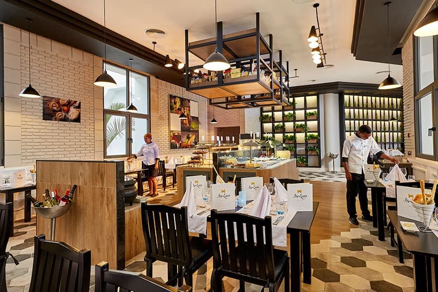 Restaurant at Hotel Riu Palace Punta Cana