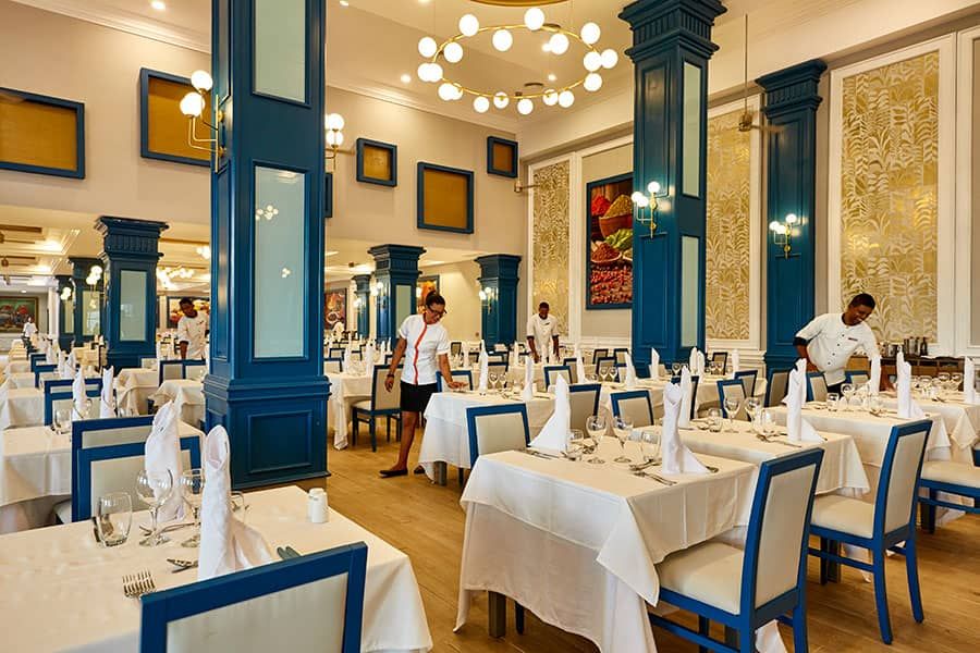 Restaurant at Hotel Riu Palace Punta Cana
