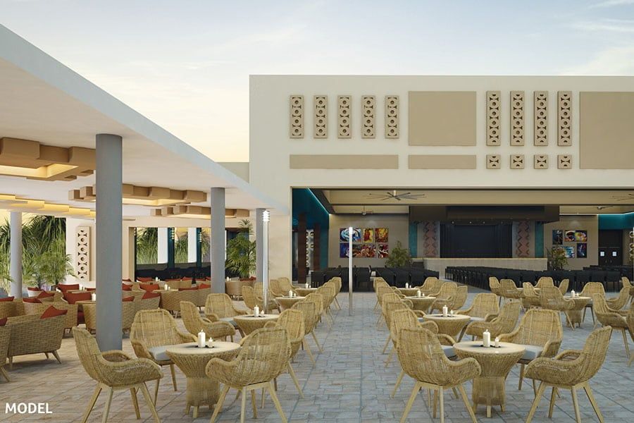 Restaurant at Hotel Riu Palace Santa Maria