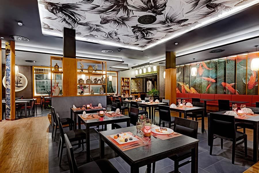 Restaurant at Hotel Riu Palace Santa Maria