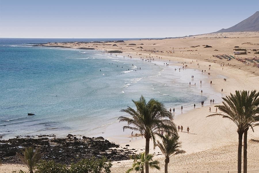 Beach at Hotel Riu Palace Tres Islas