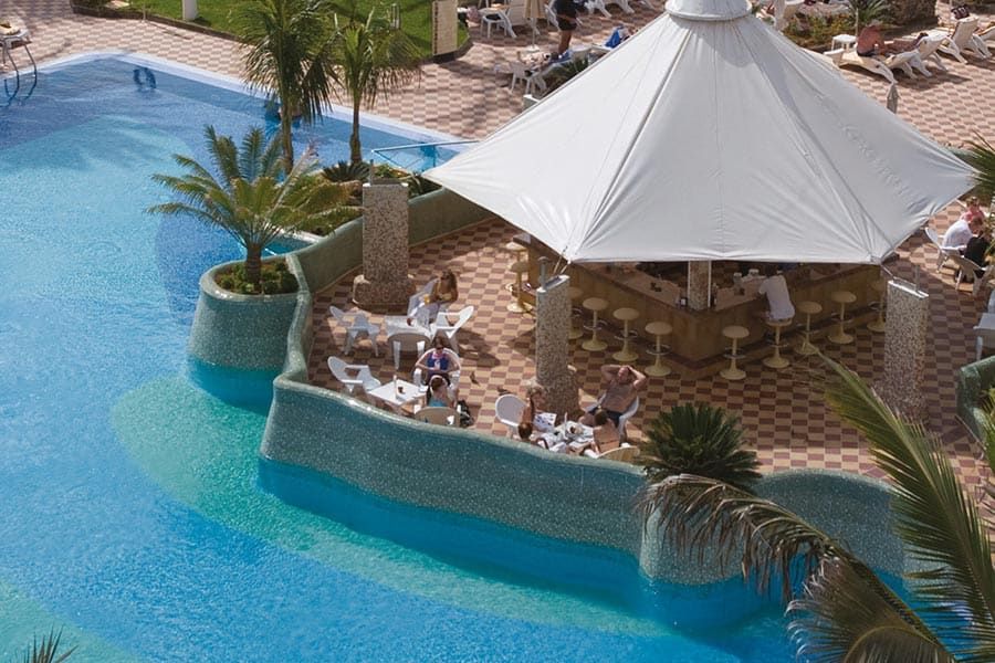 Restaurant at Hotel Riu Palace Tres Islas