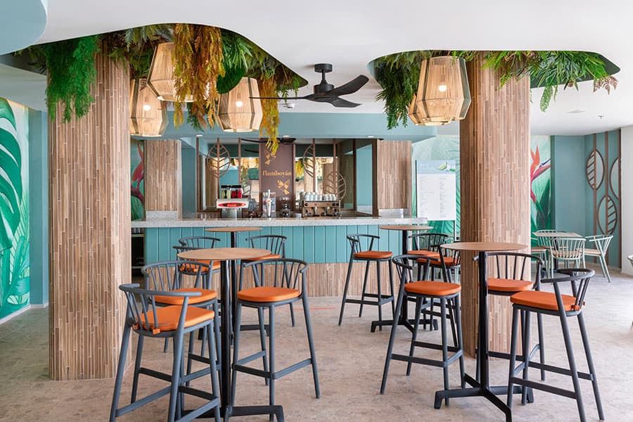 Restaurant at Hotel Riu Paraiso Lanzarote