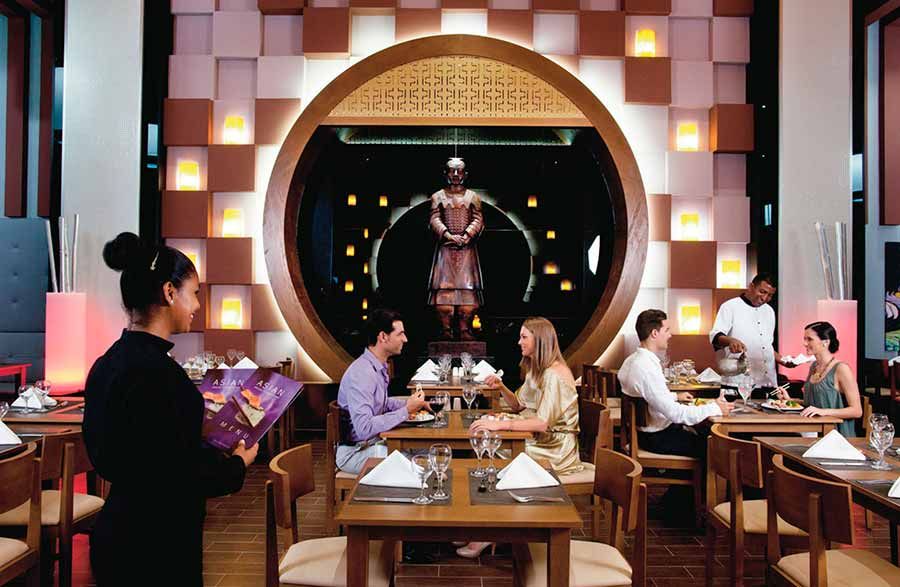 Restaurant at Hotel Riu Playa Blanca