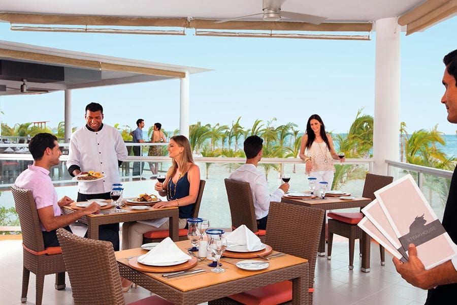 Restaurant at Hotel Riu Playa Blanca