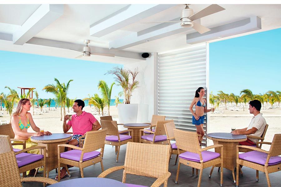 Restaurant at Hotel Riu Playa Blanca
