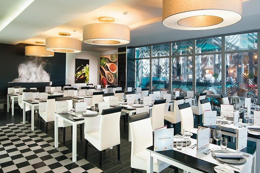 Restaurant at Hotel Riu Reggae