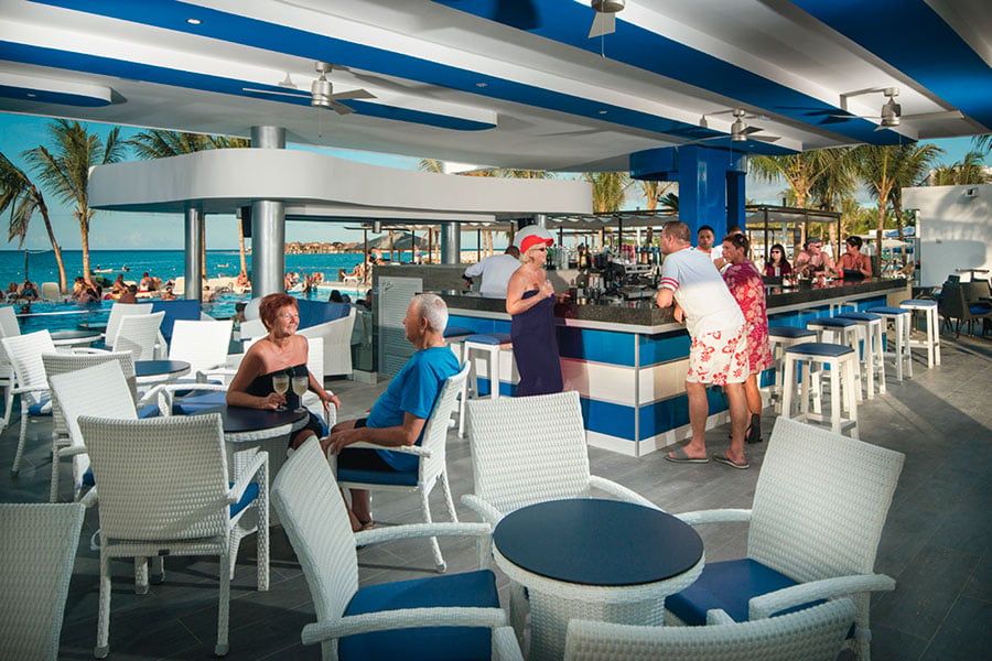 Restaurant at Hotel Riu Reggae