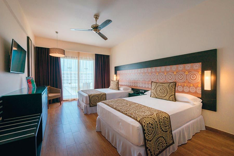 Guest room at Hotel Riu Sri Lanka