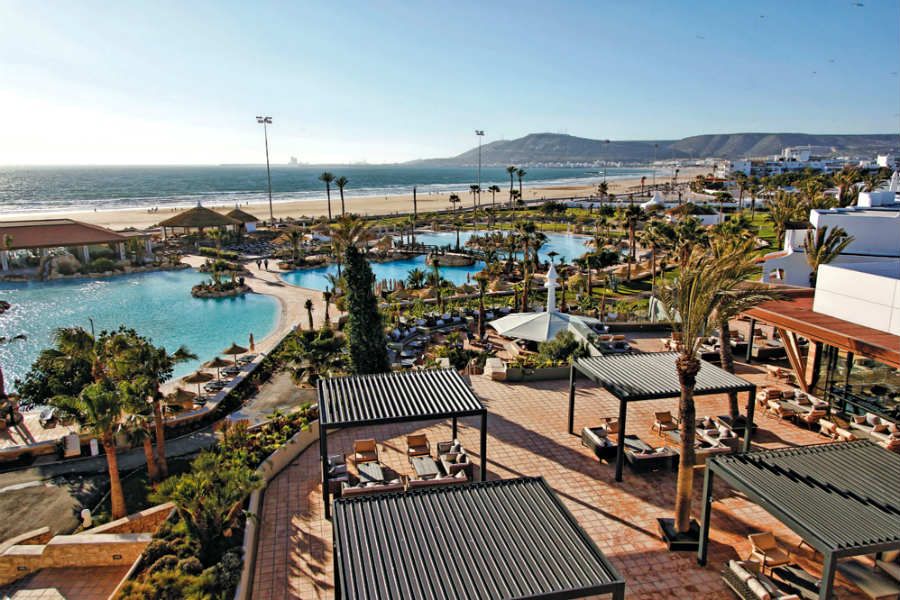 Beach at Hotel Riu Tikida Dunas