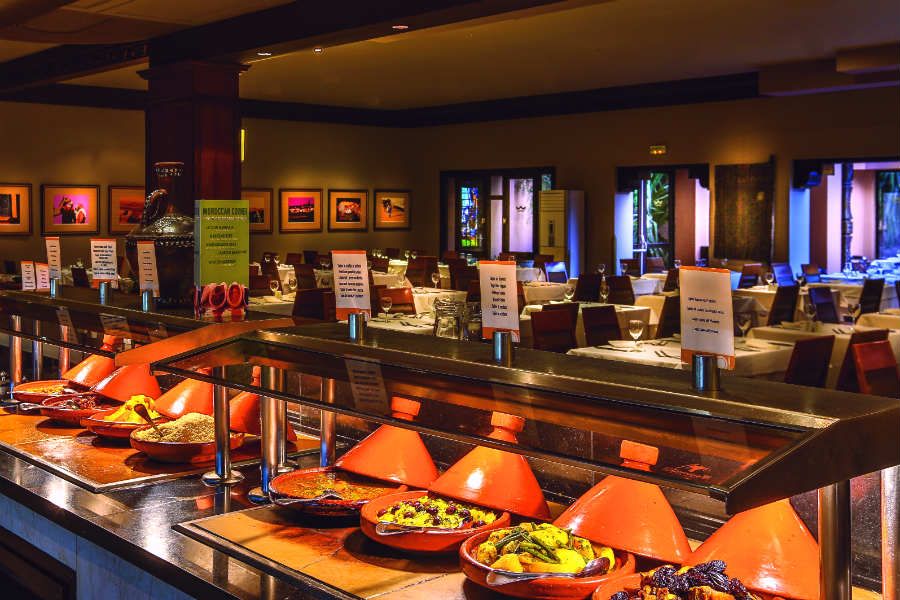 Restaurant at Hotel Riu Tikida Garden