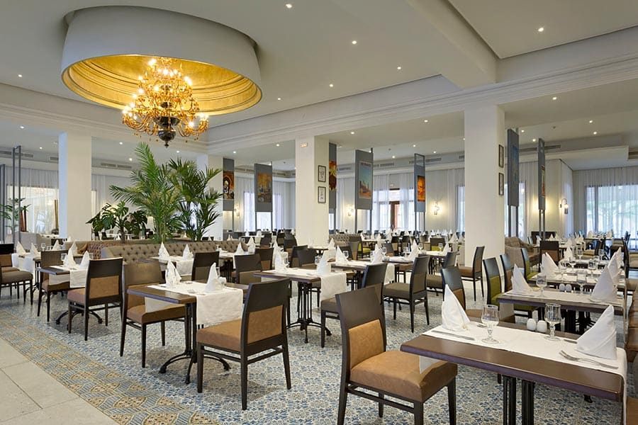 Restaurant at Hotel Riu Tikida Palmeraie