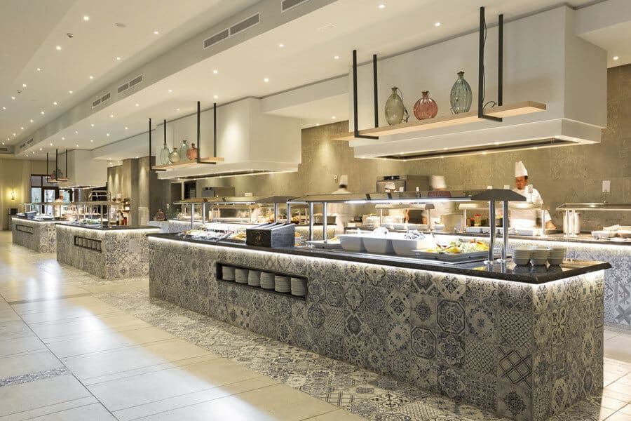Restaurant at Hotel Riu Tikida Palmeraie