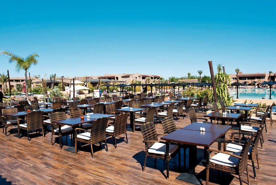 Restaurant at Hotel Riu Tikida Palmeraie